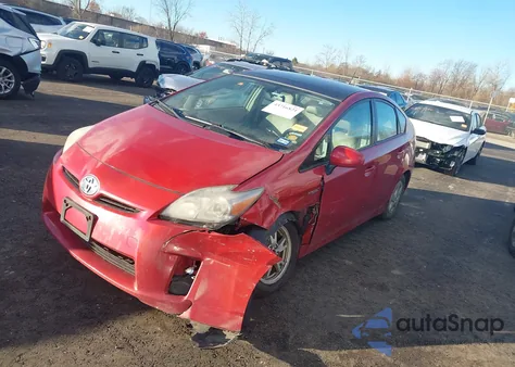 2010 Toyota Prius Iv z USA, uszkodzony, nr VIN JTDKN3DUXA0180758